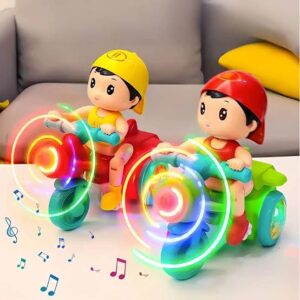 electric cool cartoon little boy tricycle