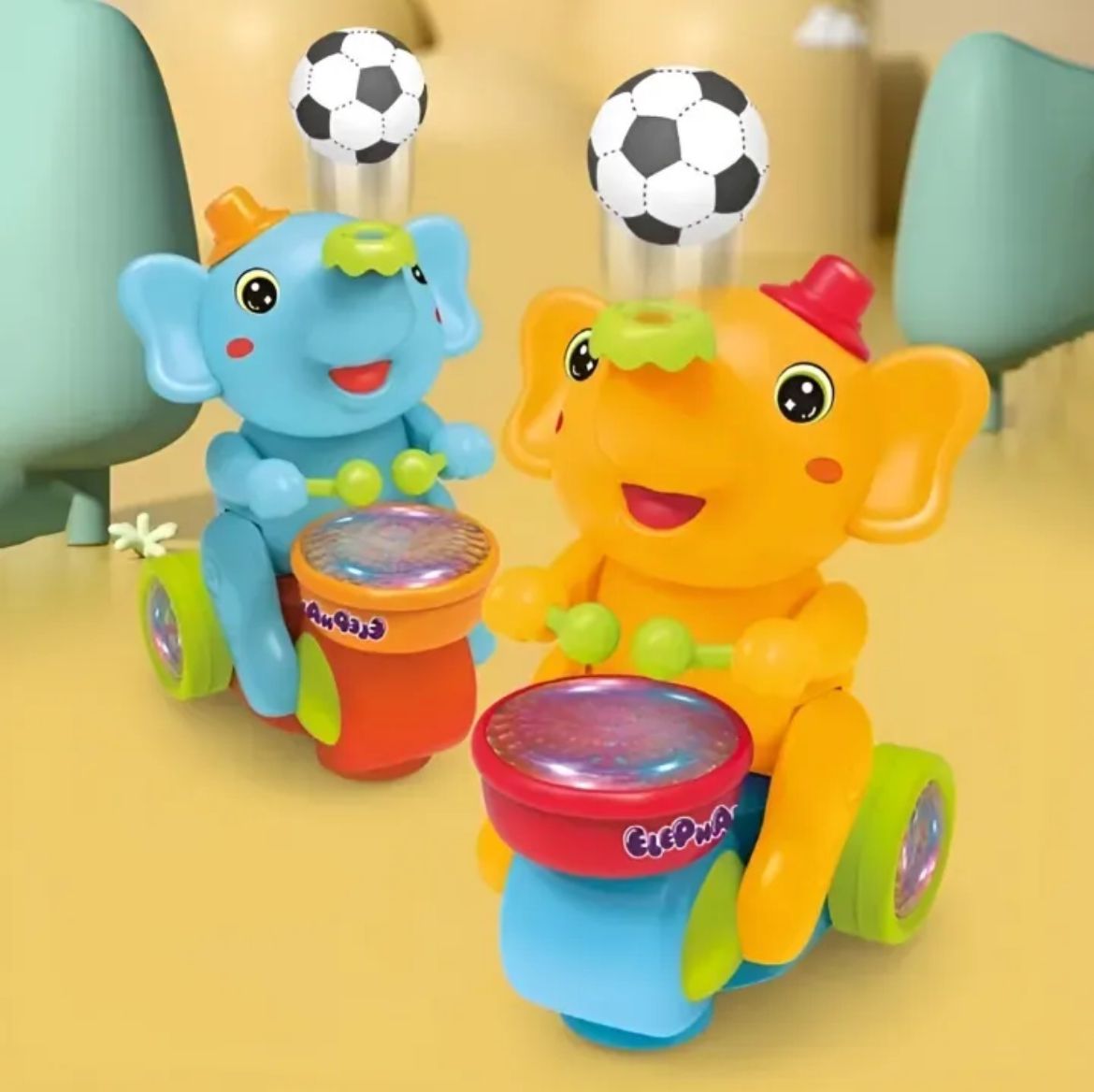 children's musical walking elephant toy children's musical walking elephant toy