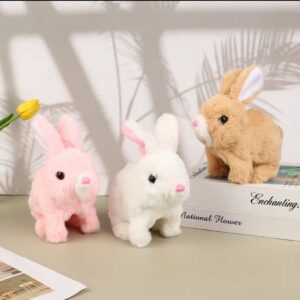 electric walking rabbit toy with sound