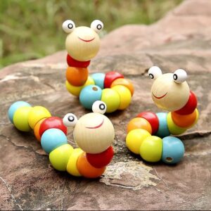 colorful cute variety twisted caterpillar kids