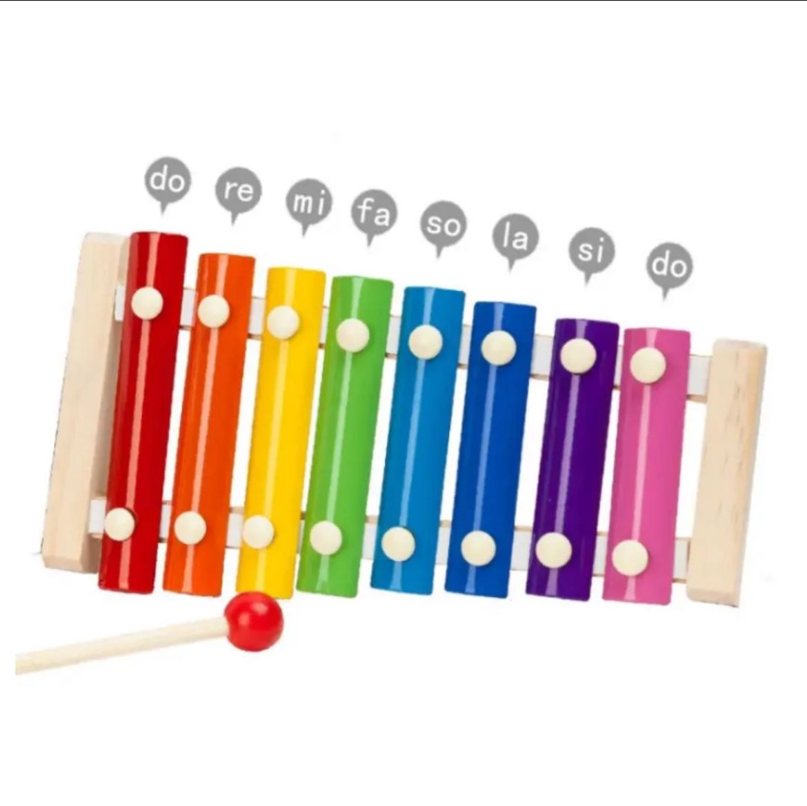 wooden & metal xylophone for kids wooden & metal xylophone for kids
