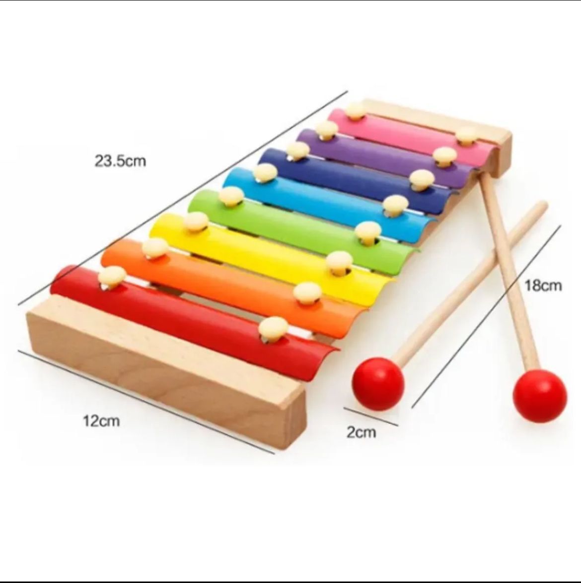 wooden & metal xylophone for kids wooden & metal xylophone for kids