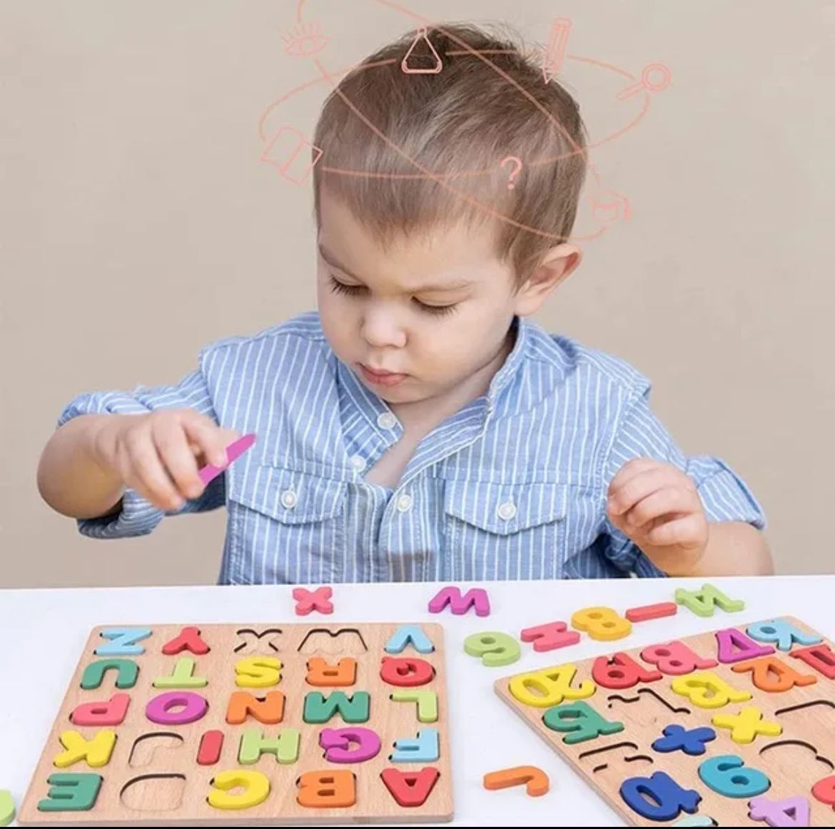 wooden puzzle board 2in1 wooden puzzle board 2in1