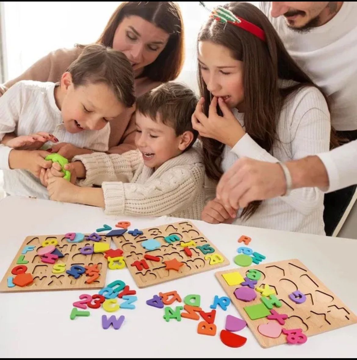 wooden puzzle board 2in1 wooden puzzle board 2in1
